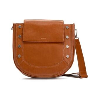 NEW HAMMITT kayce saddle bag in caffe tan